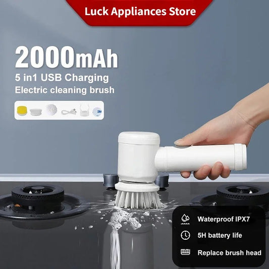 Long Handle Dish Brush Automatic Liquid Adding